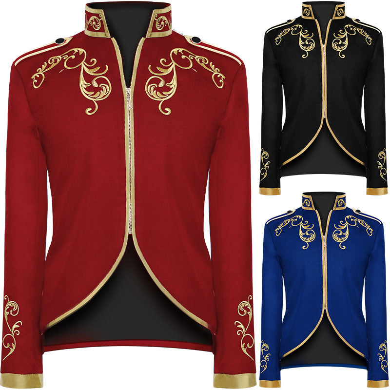 Men's Sport Jacket, Medieval Court Prince Suit