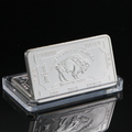 Commemorative Silver Bar and Buffalo Silver Coin