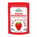 Natierra Natures Organic Freeze-Dried Strawberries | Gluten Free & Vegan | 1.2 Ounce (Pack of 3)
