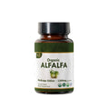 ORGANIC SPREE Alfalfa 120 Tablets | Medicago Sativa (Alfalfa) | Organic and Natural | Superfood Supplement with Vitamins and Minerals | Vegan and USDA Certified 120tab
