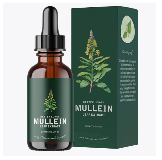 Organic Mullein Leaf Extract (Single Item)
