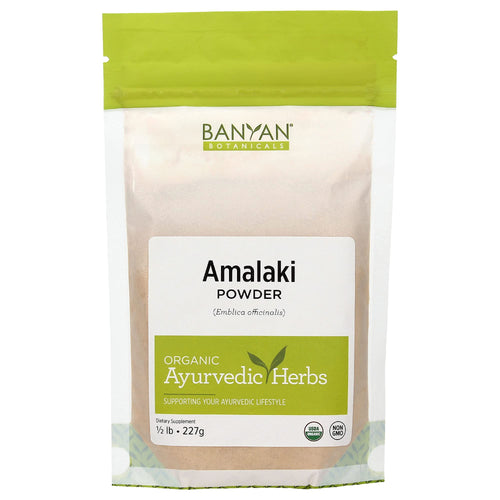 Banyan Botanicals Amalaki Powder – Organic Amla Powder – Nourishing Gently Cleansing Supports the Immune System & Promotes Healthy Energy* – 1/2lb. – Non GMO Sustainably Sourced Vegan