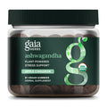 Gaia Herbs Organic Ashwagandha Gummies Stress Support Cinnamon Ginger Gluten Free Vegan 81 Count