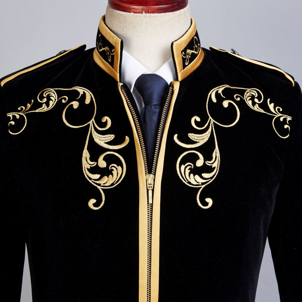 Men's Sport Jacket, Medieval Court Prince Suit