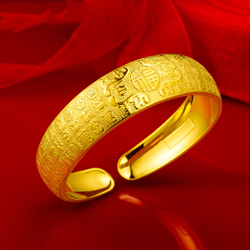 Gold Plated Bracelet for Wedding Ornaments