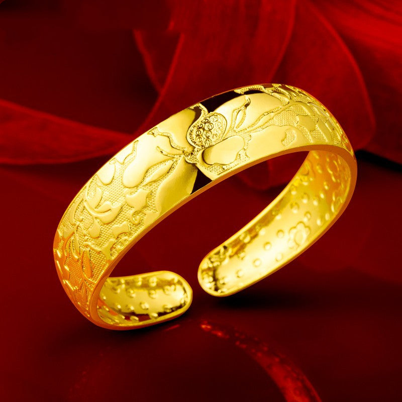 Gold Plated Bracelet for Wedding Ornaments