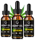 GORNVB (3-Pack) High Potency Hemp Oil - Maximum Strength Immune System Support Focus Calm Relaxation Mood Pure Extract Organic Vegan Non-GMO
