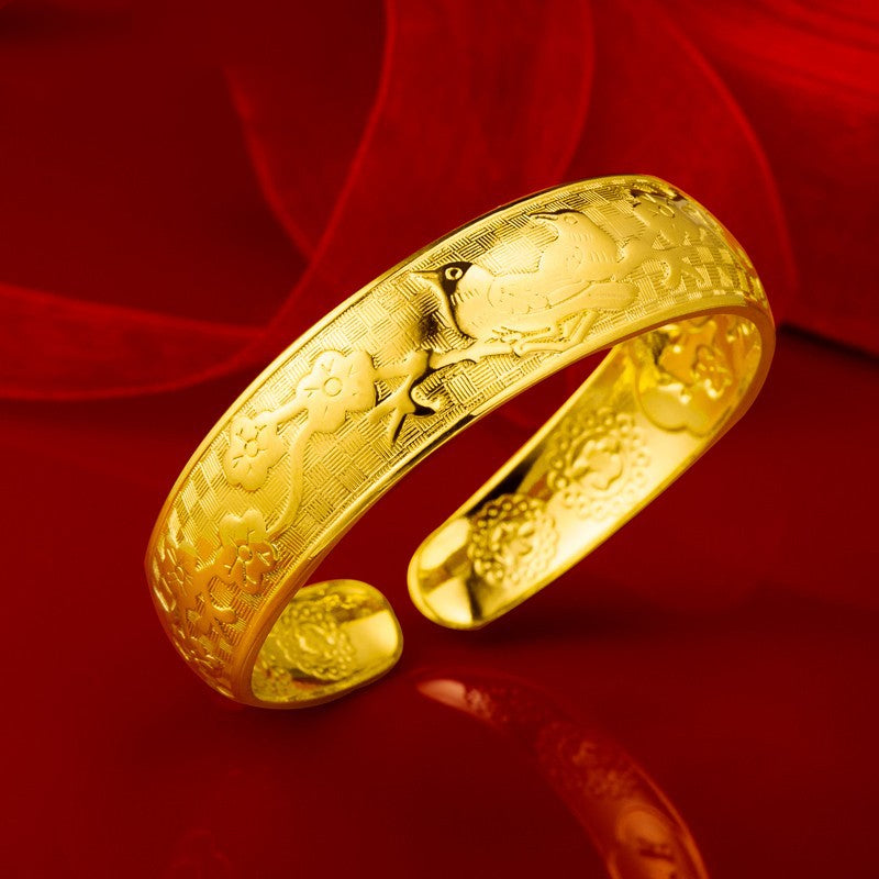 Gold Plated Bracelet for Wedding Ornaments